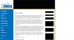 Desktop Screenshot of cmeig.com.au